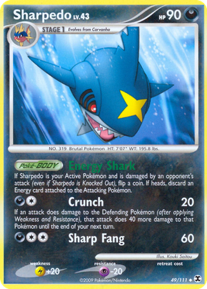 Sharpedo card image