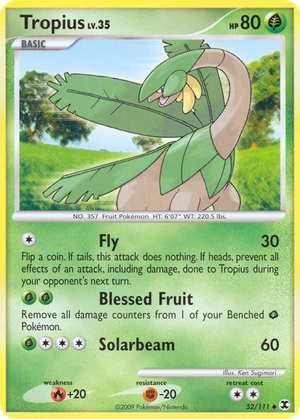 Tropius card image