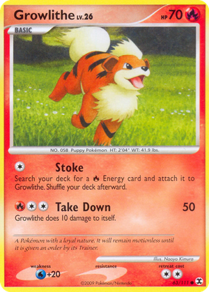 Growlithe card image