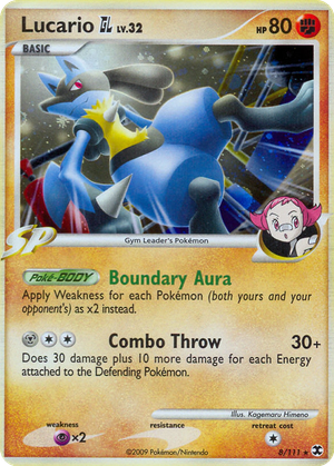Lucario GL card image