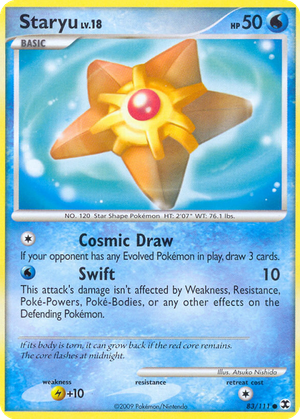 Staryu card image