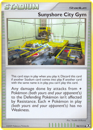 Sunyshore City Gym card image