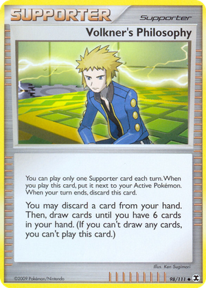 Volkner's Philosophy card image