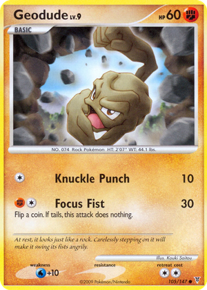 Geodude card image
