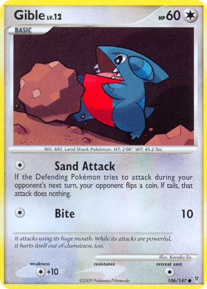 Gible card image