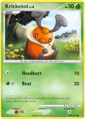 Kricketot card image