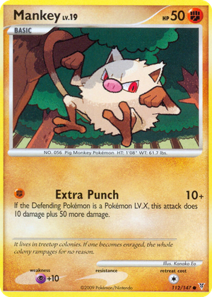 Mankey card image