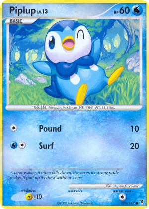 Piplup card image