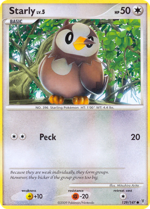 Starly card image