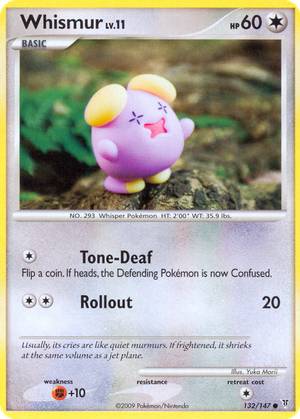 Whismur card image