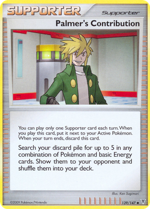 Palmer's Contribution card image