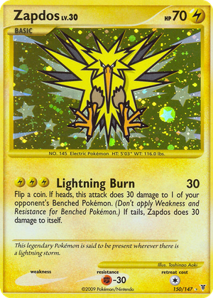 Zapdos card image