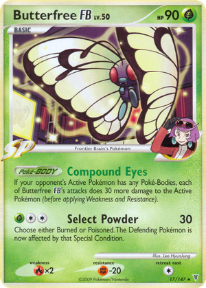 Butterfree FB card image