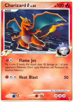 Charizard G card image