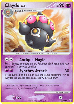 Claydol card image