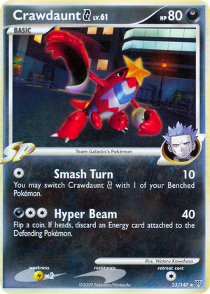 Crawdaunt G card image
