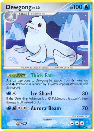 Dewgong card image