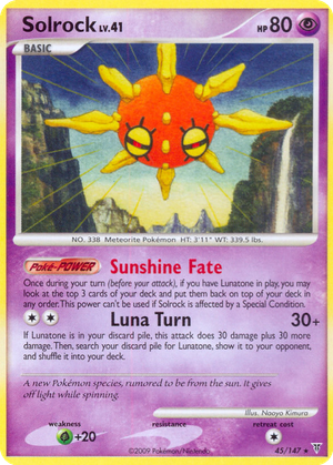 Solrock card image