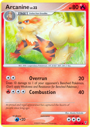 Arcanine card image