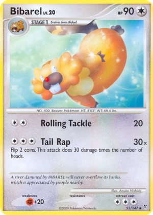Bibarel card image
