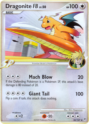 Dragonite FB card image
