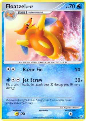 Floatzel card image