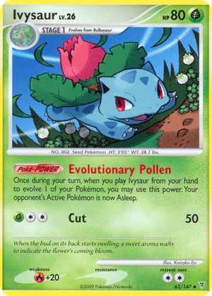 Ivysaur card image
