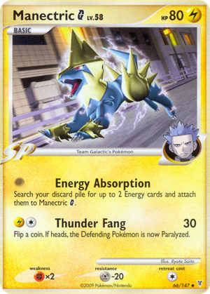 Manectric G card image
