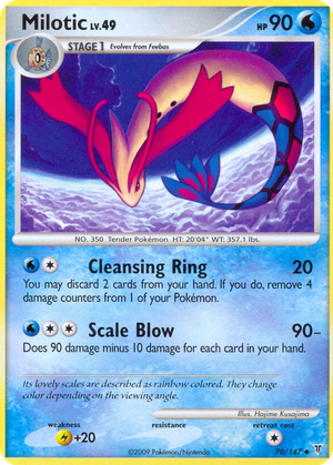 Milotic card image