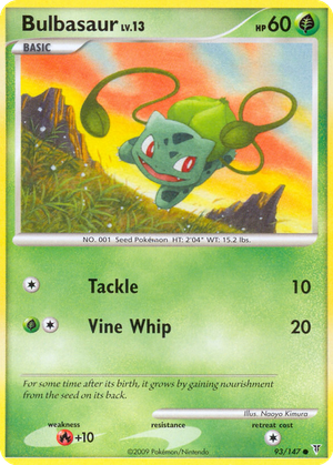 Bulbasaur card image