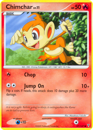 Chimchar card image