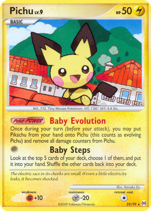 Pichu card image
