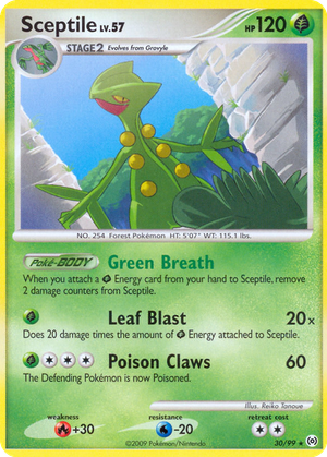 Sceptile card image