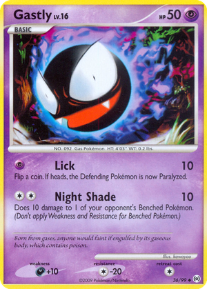 Gastly card image
