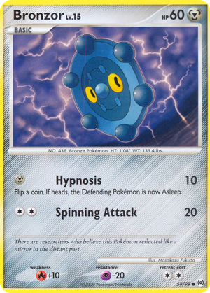 Bronzor card image