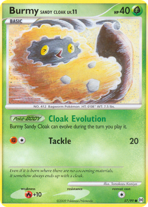 Burmy (Sandy Cloak) card image