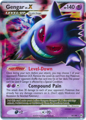 Gengar LV.X card image