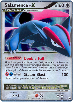 Salamence LV.X card image