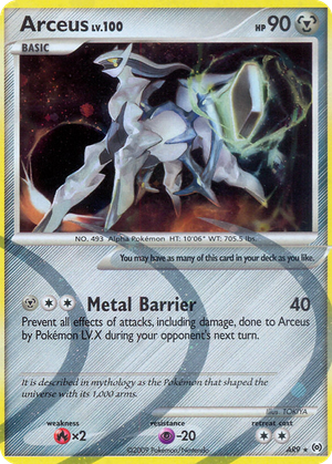 Arceus card image