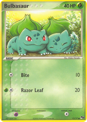 Bulbasaur card image