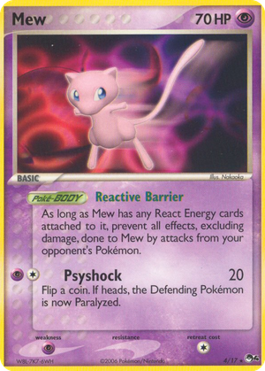 Mew card image