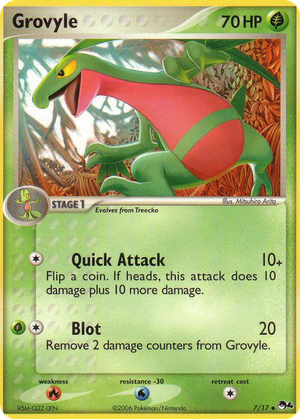 Grovyle card image