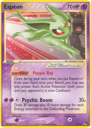 Espeon ☆ card image