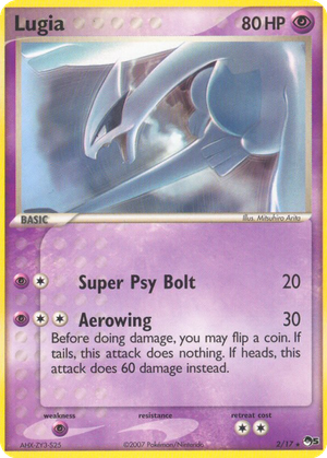 Lugia card image