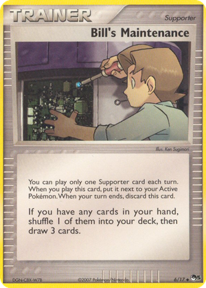 Bill's Maintenance card image