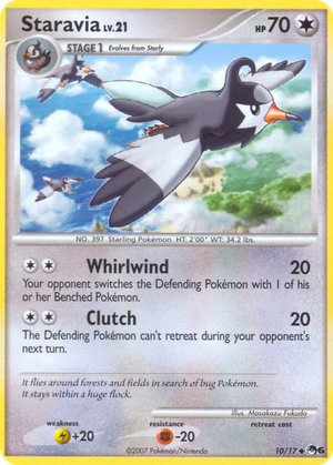 Staravia card image