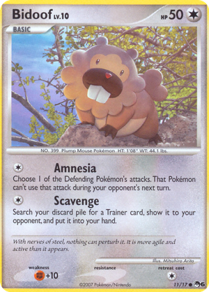 Bidoof card image