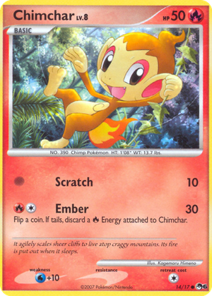 Chimchar card image