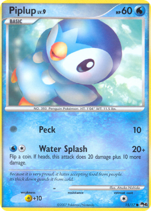 Piplup card image