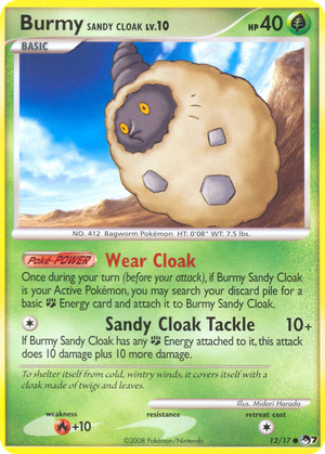 Burmy (Sandy Cloak) card image